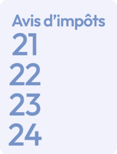 Avis d'imposition